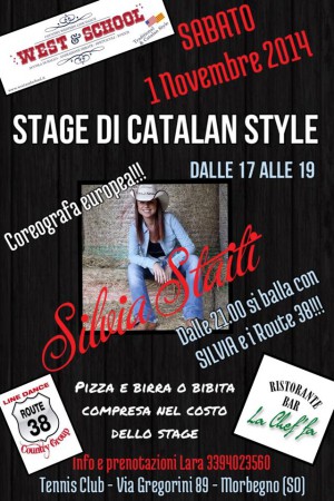 Workshop @TENNIS CLUB MORBEGNO (SO) - Route38 Line Dance - 01/11/2014 h.17:00